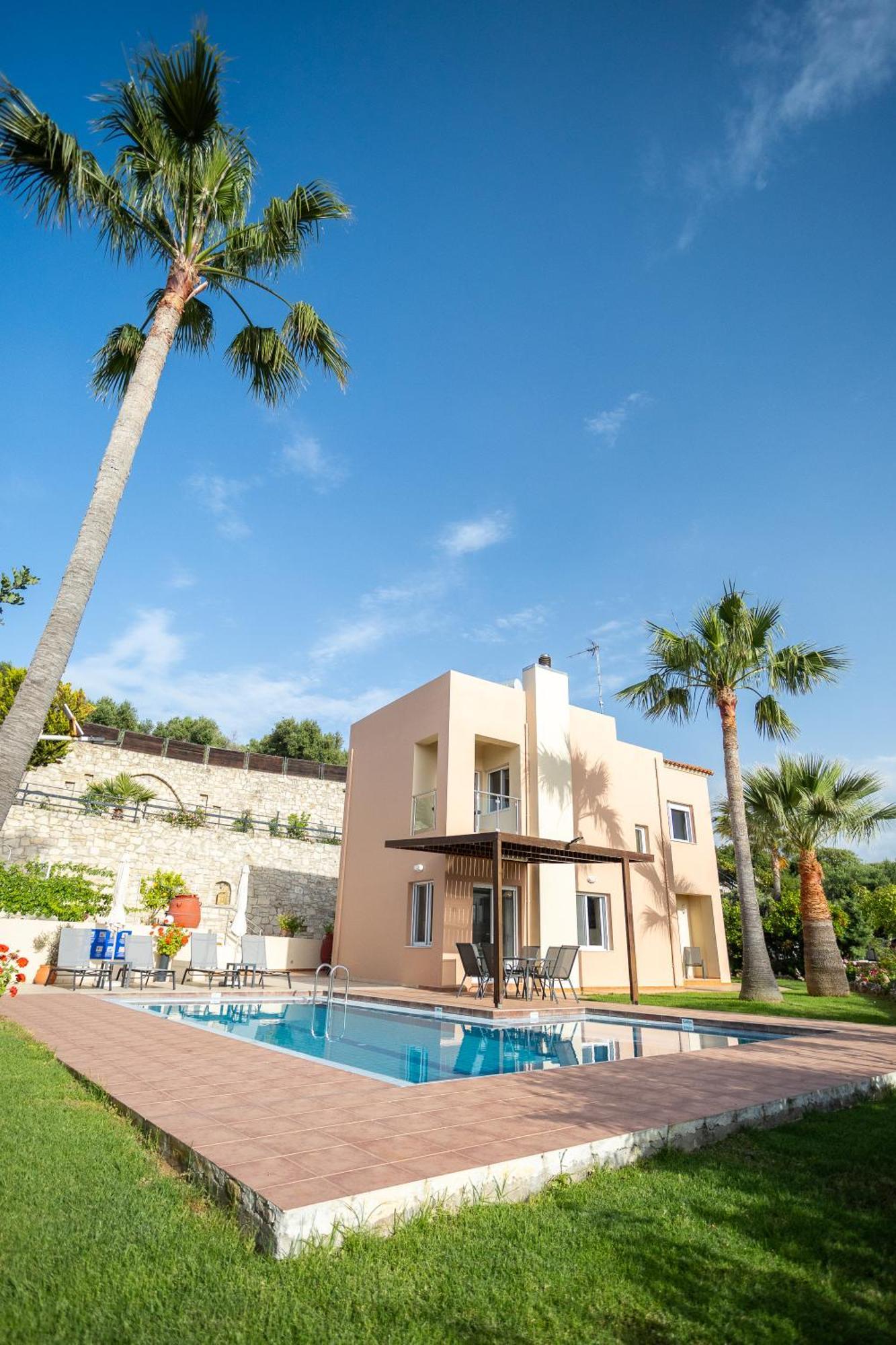 Meliades Villas Agia Marina エクステリア 写真